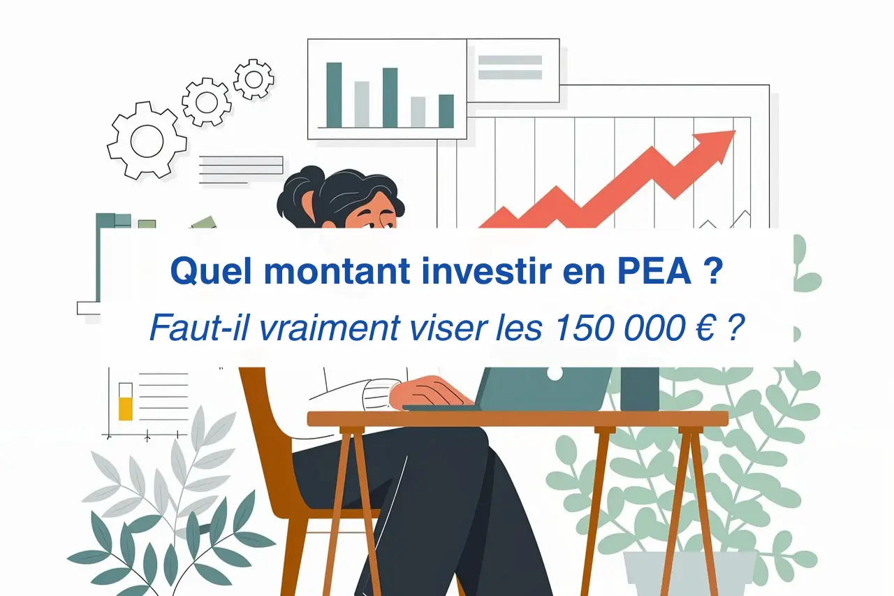 Combien investir en PEA